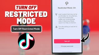 Turn Off TikTok Restricted Mode on TikTok How To [upl. by Sharl726]