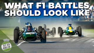 What an F1 battle should look like  Incredible 60s F1 tussle for the lead [upl. by Eberhard]