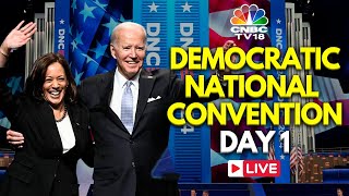 LIVE Democratic National Convention 2024 in Chicago  Kamala Harris  Joe Biden  DNC 2024  N18G [upl. by Aienahs]