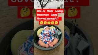 Isang Nanay Nilagay Sa Planggana Ang Baby Para Maka Tawid Sa Baha typhoonkristine shorts [upl. by Ialokin]