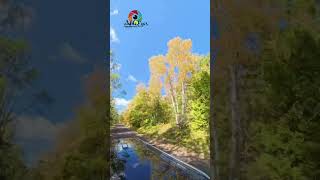 Brockway Mountain Keweenaw Penisula Time Lapse Drive [upl. by Rehpotsyrk]