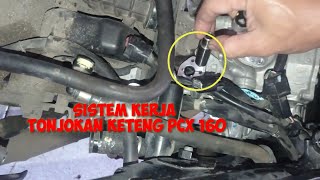 cara kerja tensioner pcx 160 imammotor7140 [upl. by Ecnahc]