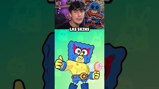 TODAS LAS SKINS de BOB ESPONJA en BRAWL STARS 🧽 brawlstars shorts [upl. by Kinsler]