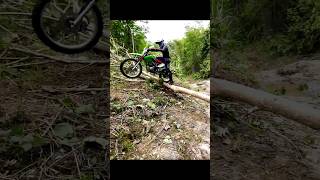 One Step Down enduro dji OsmoAction3 KLX140 [upl. by Katushka]