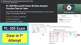 Clear PL 300 in the first attempt using these practice tests [upl. by Letta]