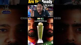 India vs Pakistan champions trophy 😱 india cricket pakistan indvspak worldcap [upl. by Yenmor]