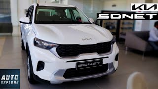 2023 Kia Sonet HTE  12 Petrol  Base Variant  Auto Explore [upl. by Hernardo827]