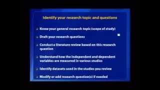 An Introduction to Secondary Data Analysis for Research on Children and Adolescents [upl. by Annaoi]