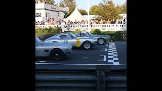 Goodwood Revival Kinrara Trophy race start  awesome noise  2019 [upl. by Alegnave334]