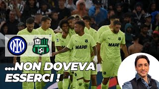 Inter  Sassuolo pericolo numero 1 ma non doveva esserci 😠 [upl. by Cul]