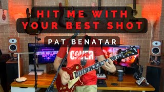 Pat Benatar  Hit Me With Your Best Shot  Cover by Sean McCabe Ft JJ on Drums [upl. by Namwen]