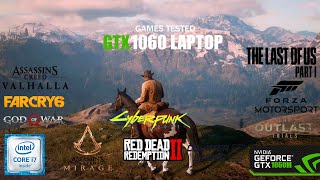 GTX 1060 Laptop Test in 15 games in 2024 [upl. by Oinotla675]