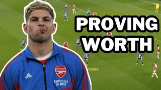 Smith Rowe Shines Arsenals Midfield Maestro [upl. by Sinnek810]