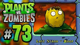 Last Stand Roof  Plants vs Zombies 73 [upl. by Adnaluoy27]