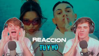 REACCION KHEA Emilia  TU Y YO Official Video [upl. by Yenruoc41]