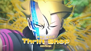 THRIFT SHOP AMV EDIT  Momen Otsutsuki Boruto Boruto Naruto Next Generation [upl. by Amalia834]