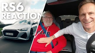 Audi RS6  Ich fahre  Mein Papa reagiert  Matthias Malmedie [upl. by Stiles]