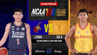 Letran vs San Sebastian Men’s Basketball  NCAA Season 100 [upl. by Ashly]