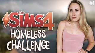 EEN NIEUWE SERIE  De Sims 4 Homeless Challenge  Part 1 [upl. by Elmira]