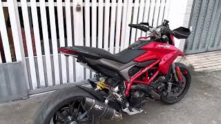 Ducati Hypermotard 939 x Sc project Oval Muffler Carbon [upl. by Areta]