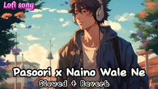 pasoori x naino wale ne slowed reverb  Neeti Mohan Ali Sethi Shae Gill [upl. by Noonan]