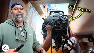 WE GOT NEW ENGINES ⚠️ Step 1 Remove old engines Ep 280 [upl. by Chaddy]