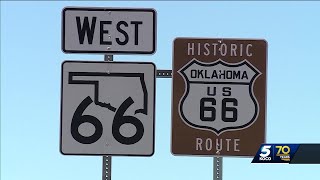 Route 66 in Wellston to be closed starting Tuesday due to turnpike construction project [upl. by Parrnell]