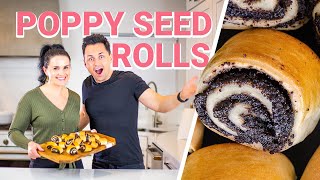 Classic Poppy Seed Rolls Recipe  Hungarian Dish [upl. by Ingrid]