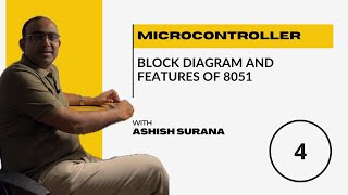 Lect 4 Block Diagram and features of 8051 [upl. by Urissa843]