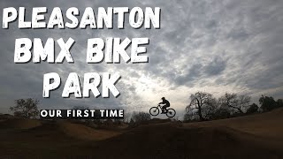 Our First Time at Pleasanton BMX Bike Park [upl. by Laurance]