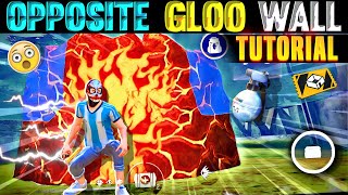 Opposite Gloo Wall Trick On Mobile🔥 Opposite Gloo Wall Kaise Lagaye Free Fire MeUlta Gloo Wall [upl. by Melliw230]