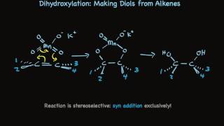 Synthesis of Diols by Dihydroxylation of Alkenes [upl. by Irena]