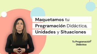 ¡Podemos ayudarte con la maquetación de tu Programación Didáctica [upl. by Goldfinch]