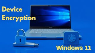 How to Turn On or Off BitLocker Device Encryption on Windows 11 [upl. by Thia287]