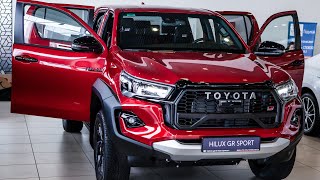 2025 Red Toyota Hilux GR Sport  in depth Walkaround 4K [upl. by Yona]