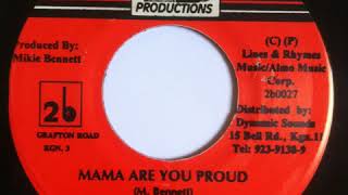 Chevelle Franklyn  Mama Are You Proud  7inch  2B [upl. by Ahsiea151]