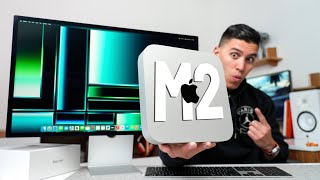 M2 Mac Mini UNBOXING and SETUP [upl. by Frohne]