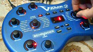 Behringer Vamp 2 demo quick tour of general settings [upl. by Allerus180]