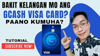 NEW GCASH VISA CARD  PAANO MAG ORDER  TUTORIAL  Marlowe Vicoy [upl. by Arlette]