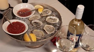 Lobster Francese and Oysters on the Half Shell with Mignonette Sauce [upl. by Yelyac]