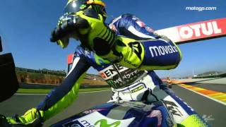 TheGrandFinale Rossi’s lap of honour [upl. by Asilav268]