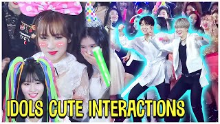 KPOP Idols Cute Interactions [upl. by Jehiah339]