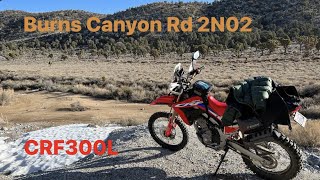 Pioneertown to Big Bear 2N02  Honda CRF300L Dual Sport [upl. by Elttil846]