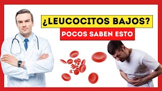 Tienes los Glóbulos Blancos Leucocitos Bajos  Ignorando esta Señal de Peligro en tu Sangre [upl. by Trebbor]