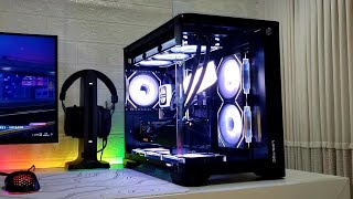 Gabinete gamer madness da liketec  review mais completo do youtube [upl. by Odrawde673]