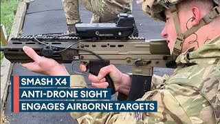 New intelligent sighting system lets British forces SMASH aerial drones with a rifle [upl. by Ecille]