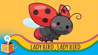 Lady Bird Lady Bird  Nursery Rhymes amp Childrens Songs  Karaoke [upl. by Ased]