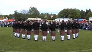 Lothian ampBorders Police Pipe Band at Bathgate [upl. by Aldis]