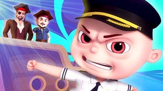 Pirates Of Bermuda Episode  Zool Babies As Naval Commanders  Cartoon Animation For Children [upl. by Ainyt]