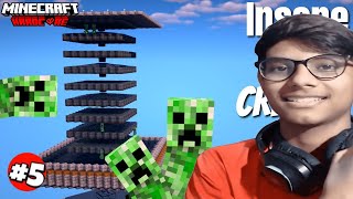 I Made A Giant Creeper Farm In Minecraft Hardcore 5 [upl. by Marrin126]